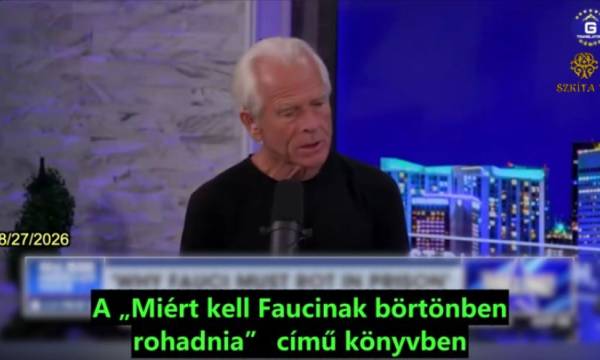 Peter Navarro felsorolja Tony Fauci halálos bűneit