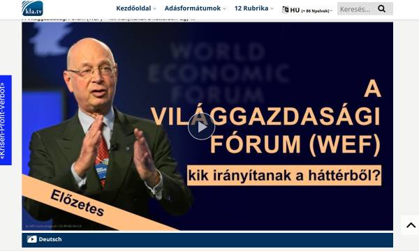 A Világgazdasági Fórum (WEF) – kik irányítanak a háttérből? Egy világszintű összeesküvés? - Előzetes