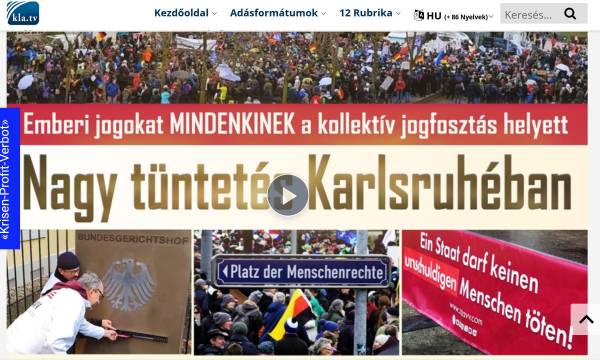  17.01.2024 Nagy tüntetés Karlsruhéban: Emberi jogokat MINDENKINEK a kollektív jogfosztás helyett!